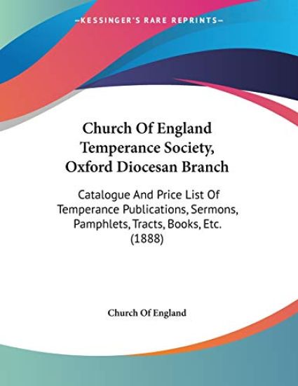 Church of England Temperance Society, Oxford Diocesan Branch