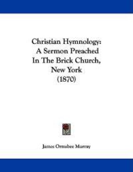Christian Hymnology