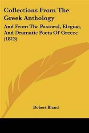 Collections From The Greek Anthology
