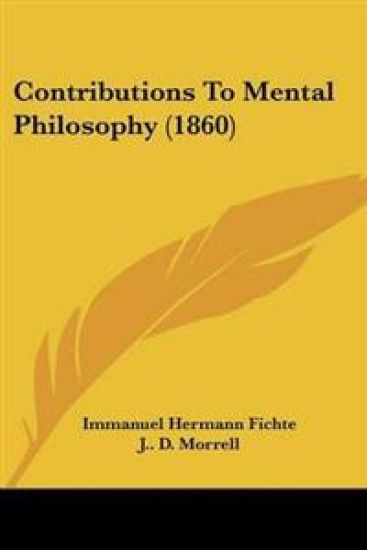 Contributions To Mental Philosophy (1860)