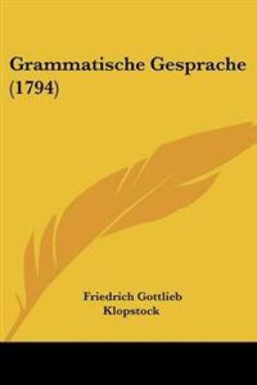 Grammatische Gesprache (1794)