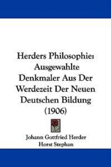 Herders Philosophie