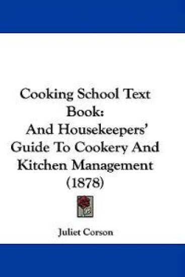 Cooking School Text Book