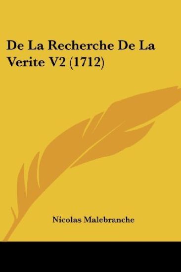 De La Recherche De La Verite V2 (1712)