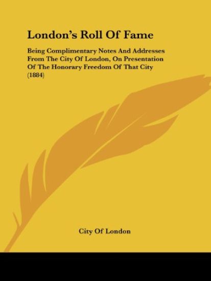 London's Roll Of Fame