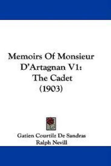 Memoirs Of Monsieur D'Artagnan V1