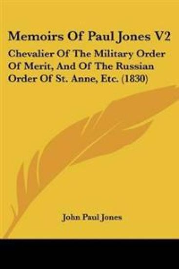 Memoirs Of Paul Jones V2