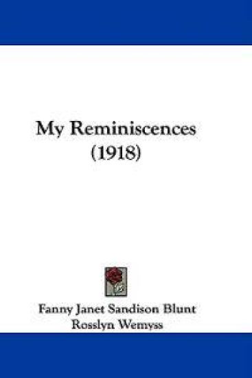 My Reminiscences (1918)