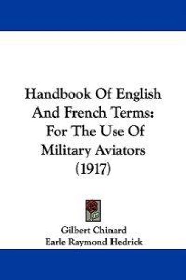 Handbook of English and French Terms
