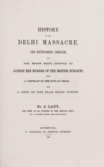 History Of The Delhi Massacre