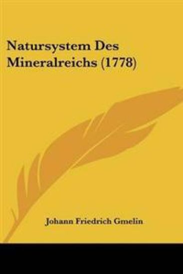 Natursystem Des Mineralreichs (1778)