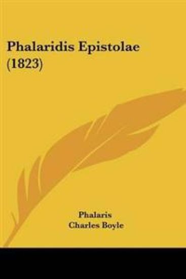 Phalaridis Epistolae (1823)