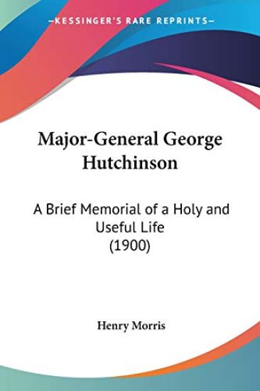 Major-general George Hutchinson