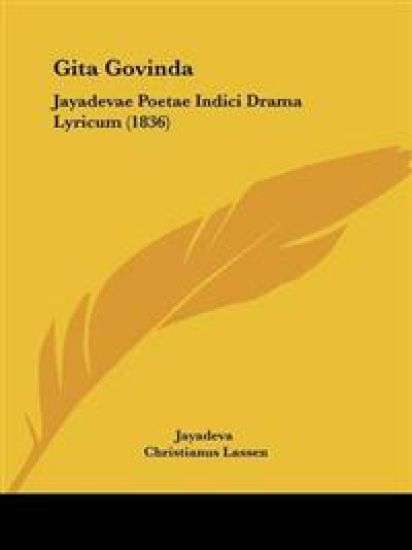 Gita Govinda – Jayadeva, kirjan kansikuva