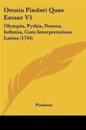 Omnia Pindari Quae Extant V1