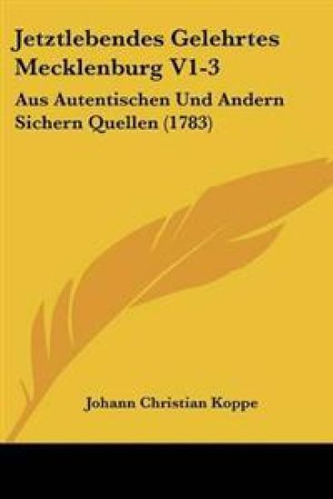 Jetztlebendes Gelehrtes Mecklenburg V1-3