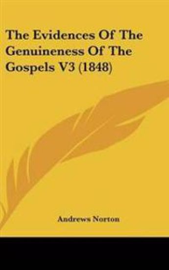 Evidences Of The Genuineness Of The Gospels V3 (1848)