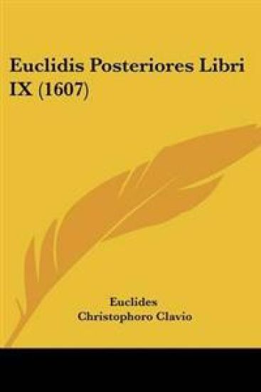 Euclidis Posteriores Libri IX (1607)