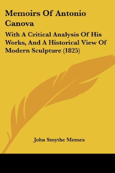 Memoirs Of Antonio Canova