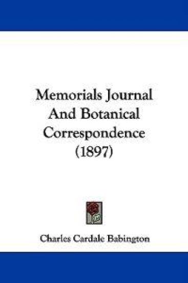 Memorials Journal and Botanical Correspondence