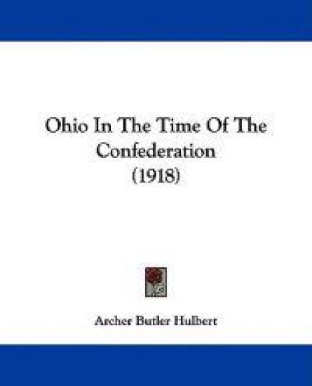 Ohio in the Time of the Confederation
