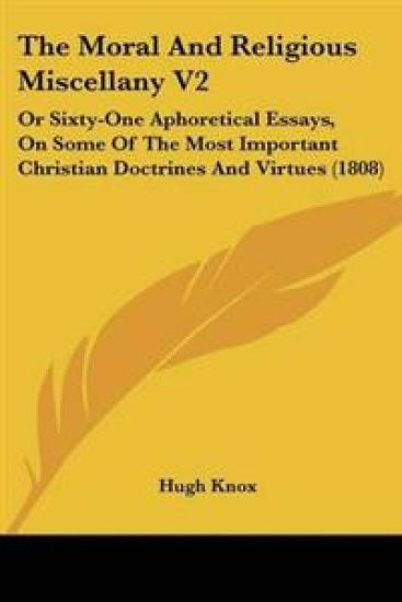 Moral And Religious Miscellany V2