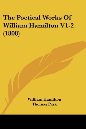 Poetical Works Of William Hamilton V1-2 (1808)