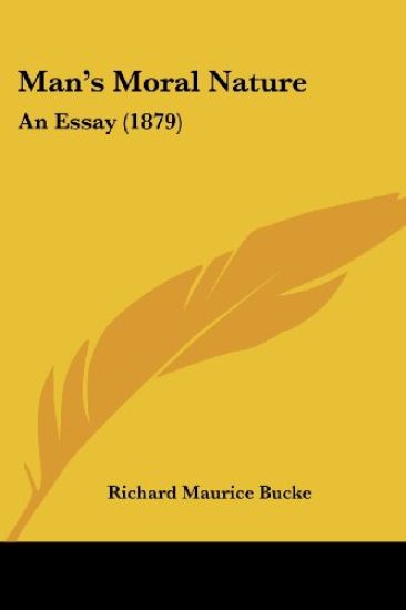 Man's Moral Nature