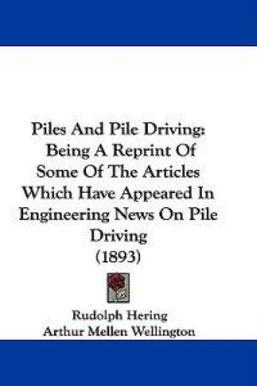 Piles and Pile Driving