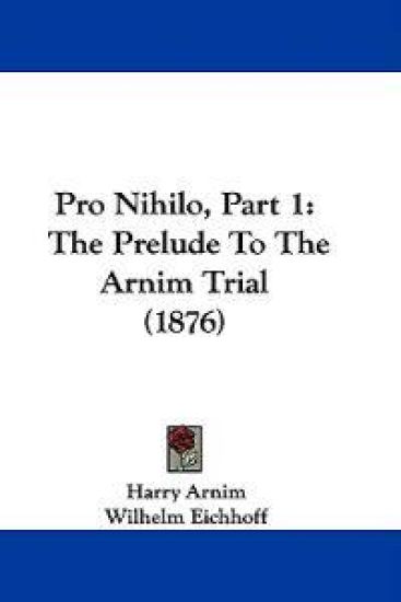 Pro Nihilo