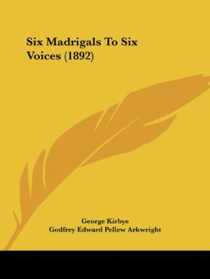 Six Madrigals to Six Voices