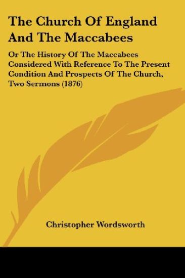 The Church of England and the Maccabees