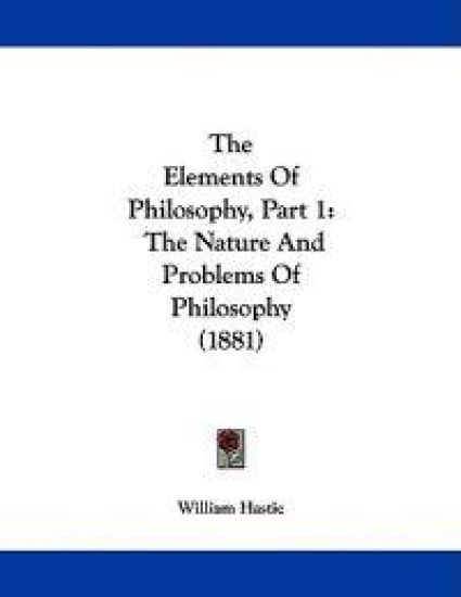 The Elements of Philosophy