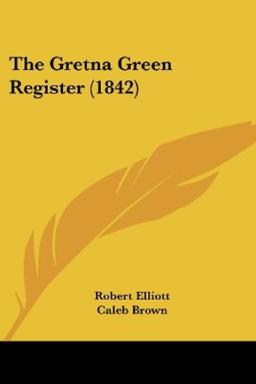 Gretna Green Register (1842)