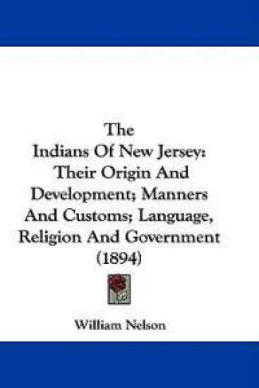 The Indians of New Jersey