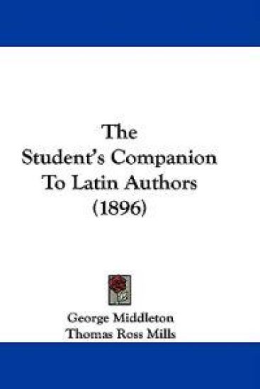 The Student's Companion to Latin Authors