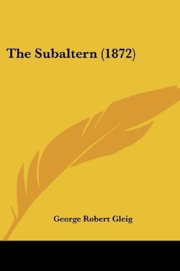 Subaltern (1872)