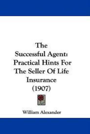 The Successful Agent – William Alexander, kirjan kansikuva