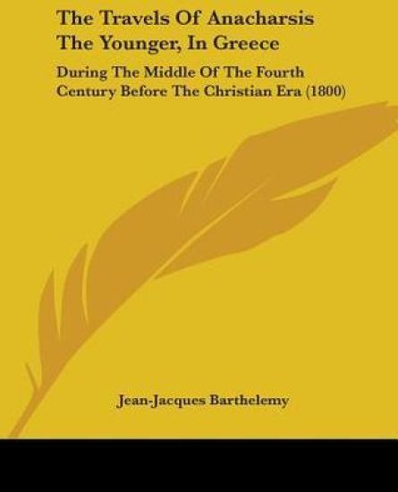Travels Of Anacharsis The Younger, In Greece