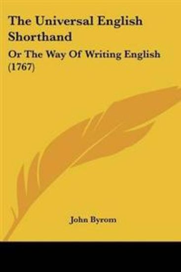 Universal English Shorthand