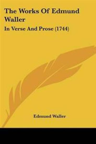 Works Of Edmund Waller