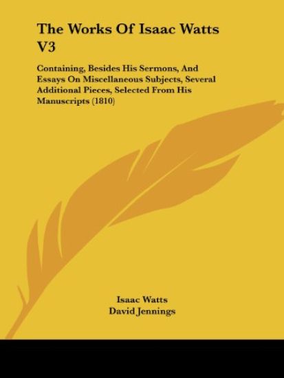 Works Of Isaac Watts V3