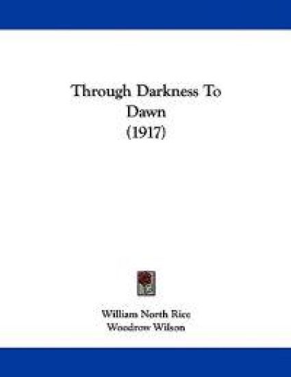 Through Darkness to Dawn