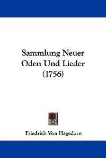 Sammlung Neuer Oden Und Lieder (1756)