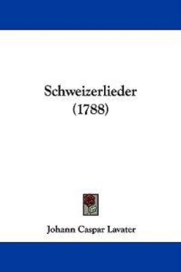 Schweizerlieder (1788)