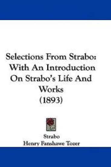 Selections From Strabo