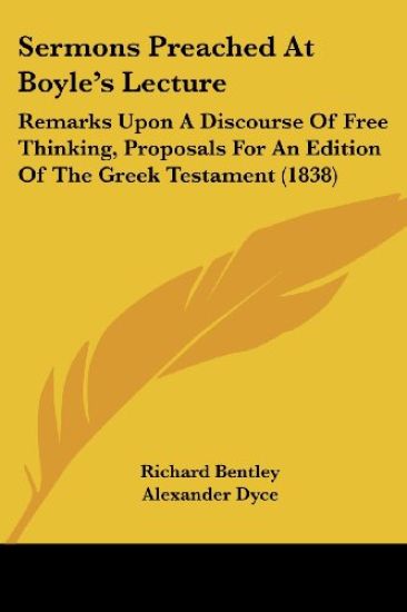 Sermons Preached At Boyle's Lecture