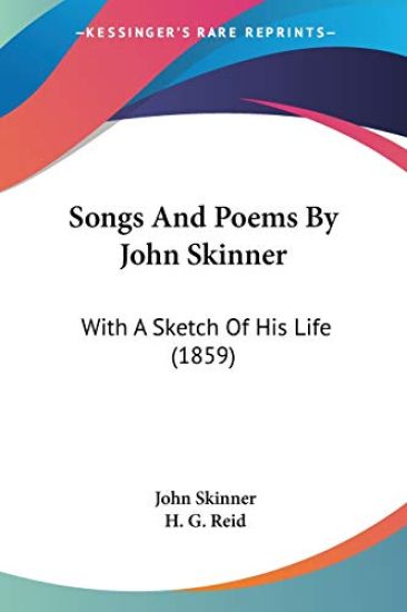 Songs And Poems By John Skinner – John Skinner, kirjan kansikuva