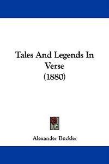 Tales And Legends In Verse (1880)