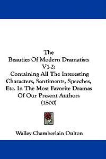 The Beauties Of Modern Dramatists V1-2